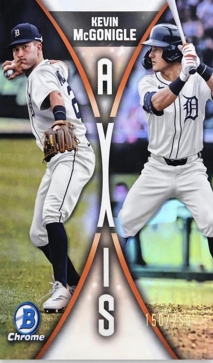 Kevin McGonigle 2025 bowman Bowman Draft Chrome