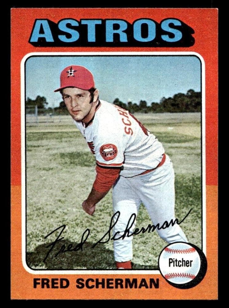 Fred Scherman 1975 topps Topps
