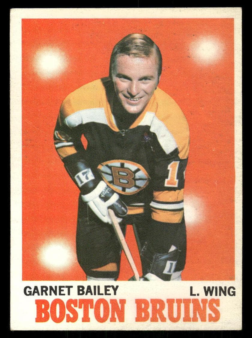 Garnet Bailey 1970 topps