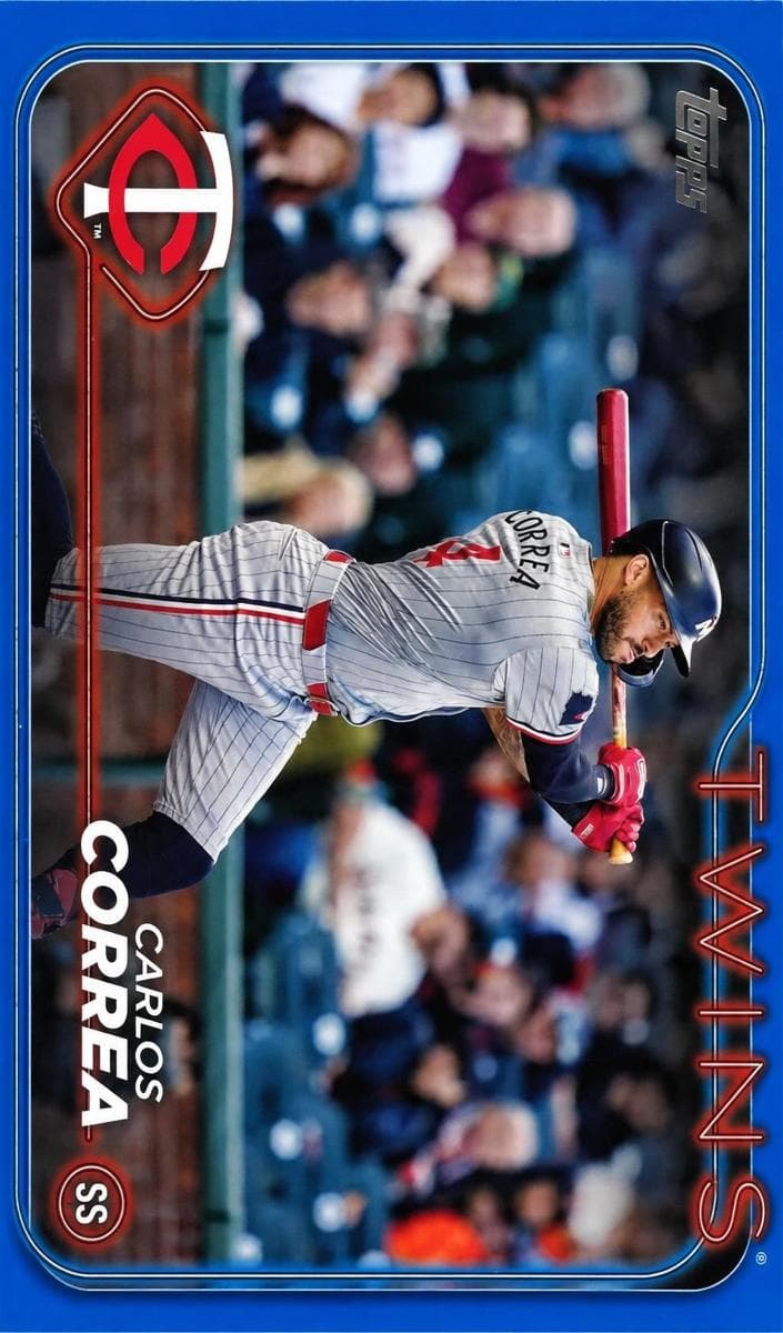 Carlos Correa 2024 topps Topps Update