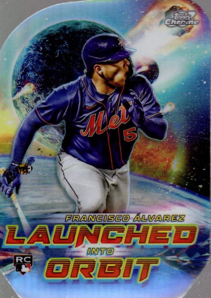 Francisco Álvarez 2023 topps Topps Cosmic Chrome