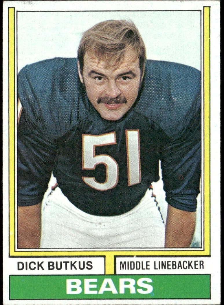 Dick Butkus 1974 topps Topps