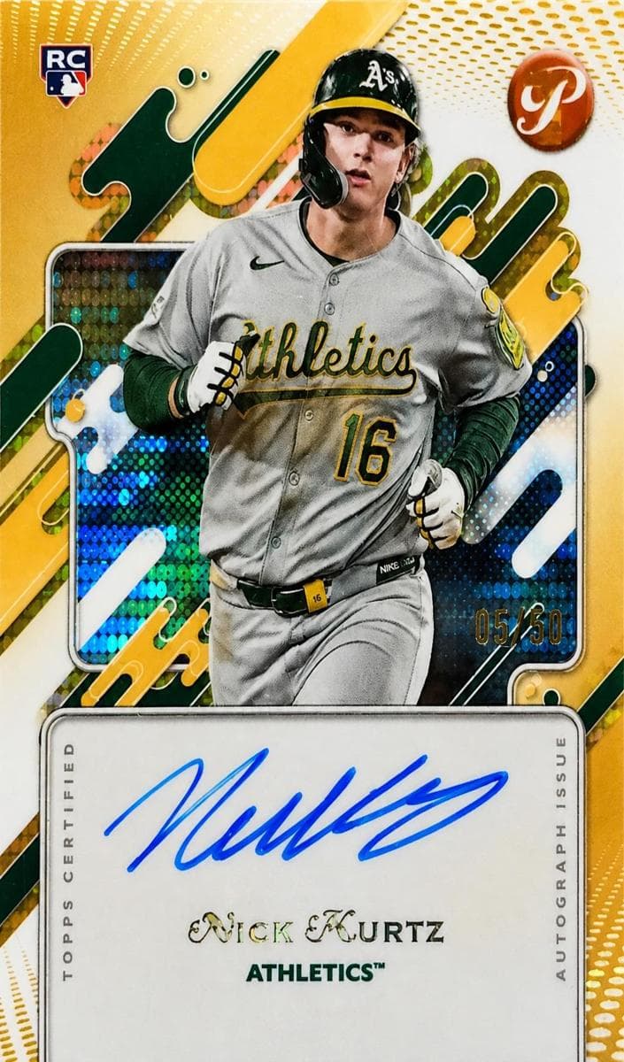Nick Kurtz 2025 topps Topps Pristine