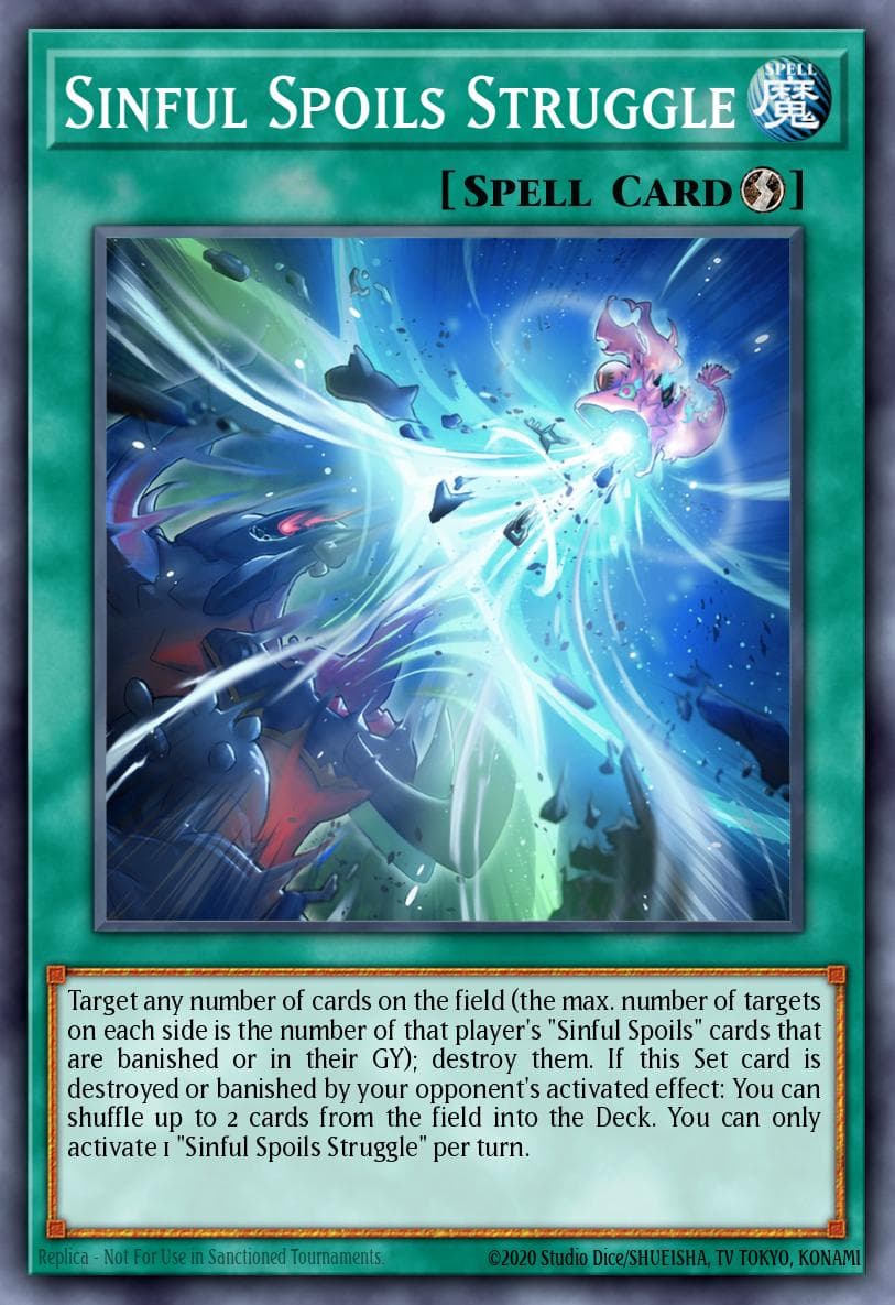 Sinful Spoils Struggle 2025 Yu-Gi-Oh! 2025 Mega Pack Tin