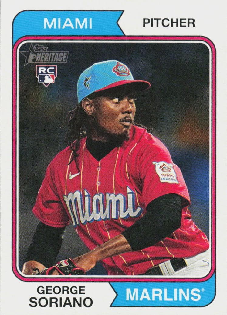 George Soriano trading card
