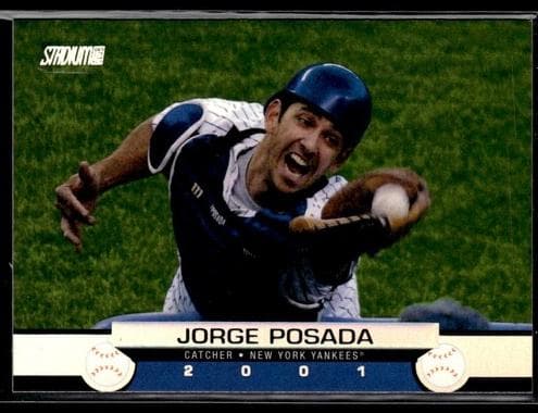 Jorge Posada 2001 unknown Stadium Club