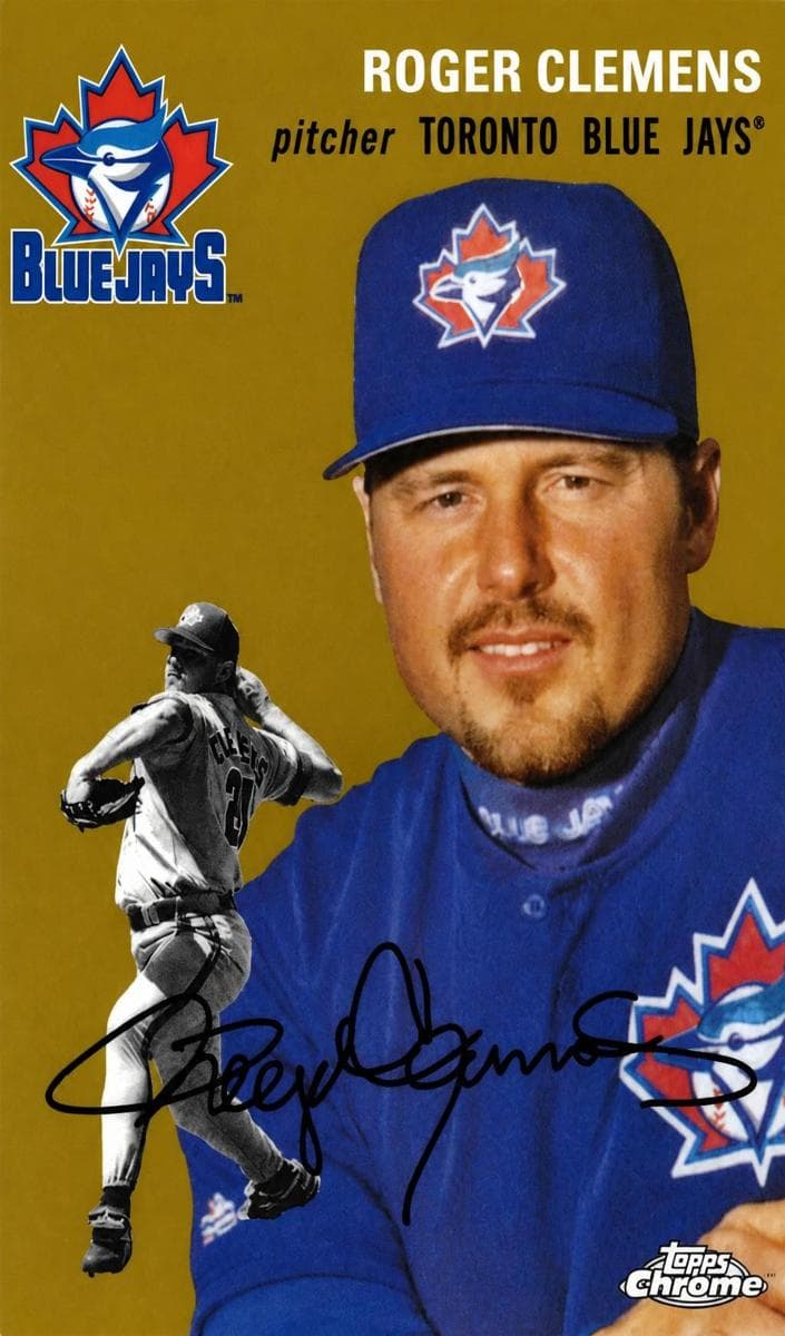 Roger Clemens 2023 topps