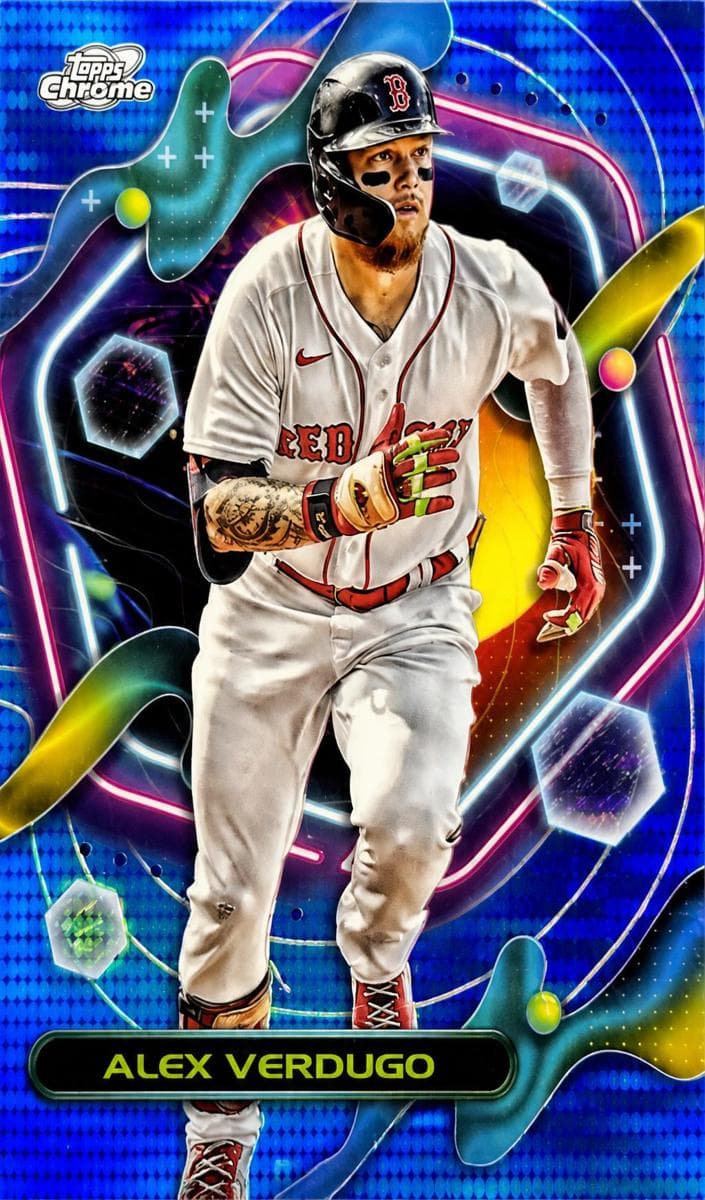 Alex Verdugo 2023 topps Topps Cosmic Chrome