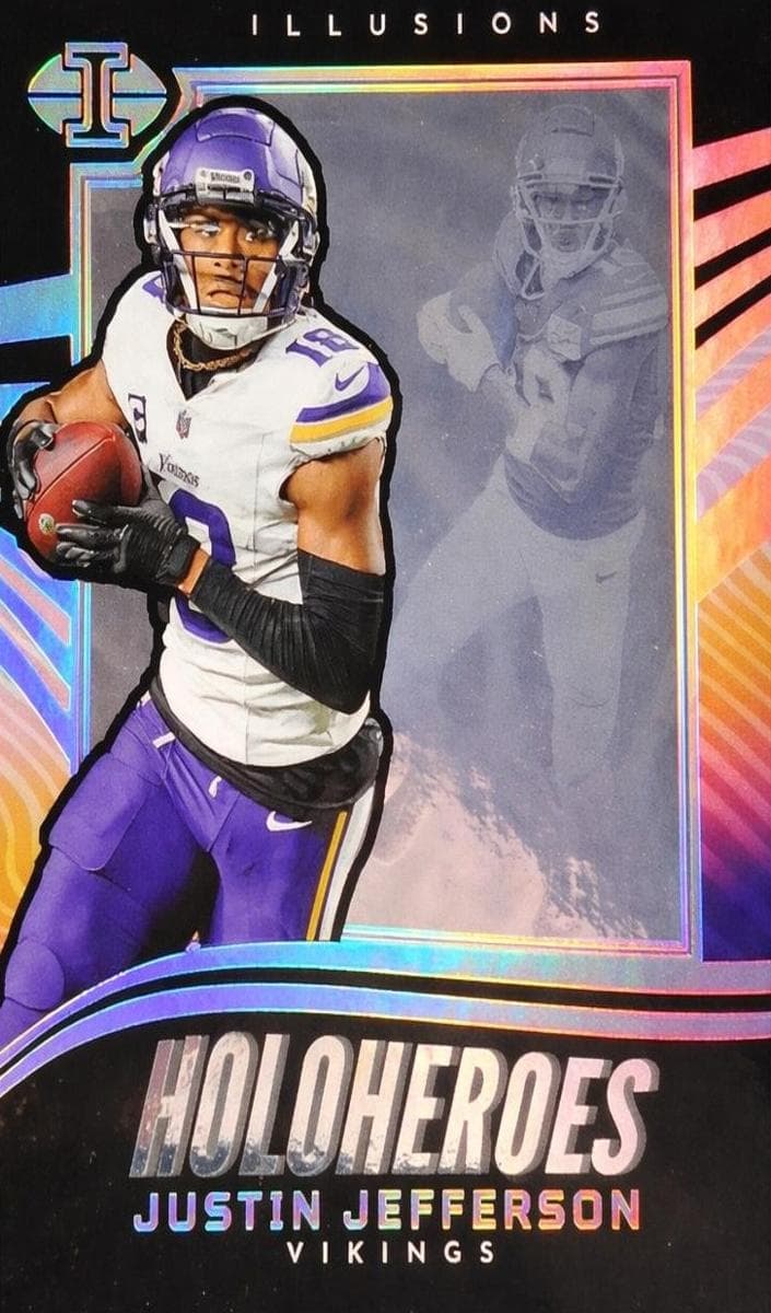 Justin Jefferson 2023 panini Panini Illusions
