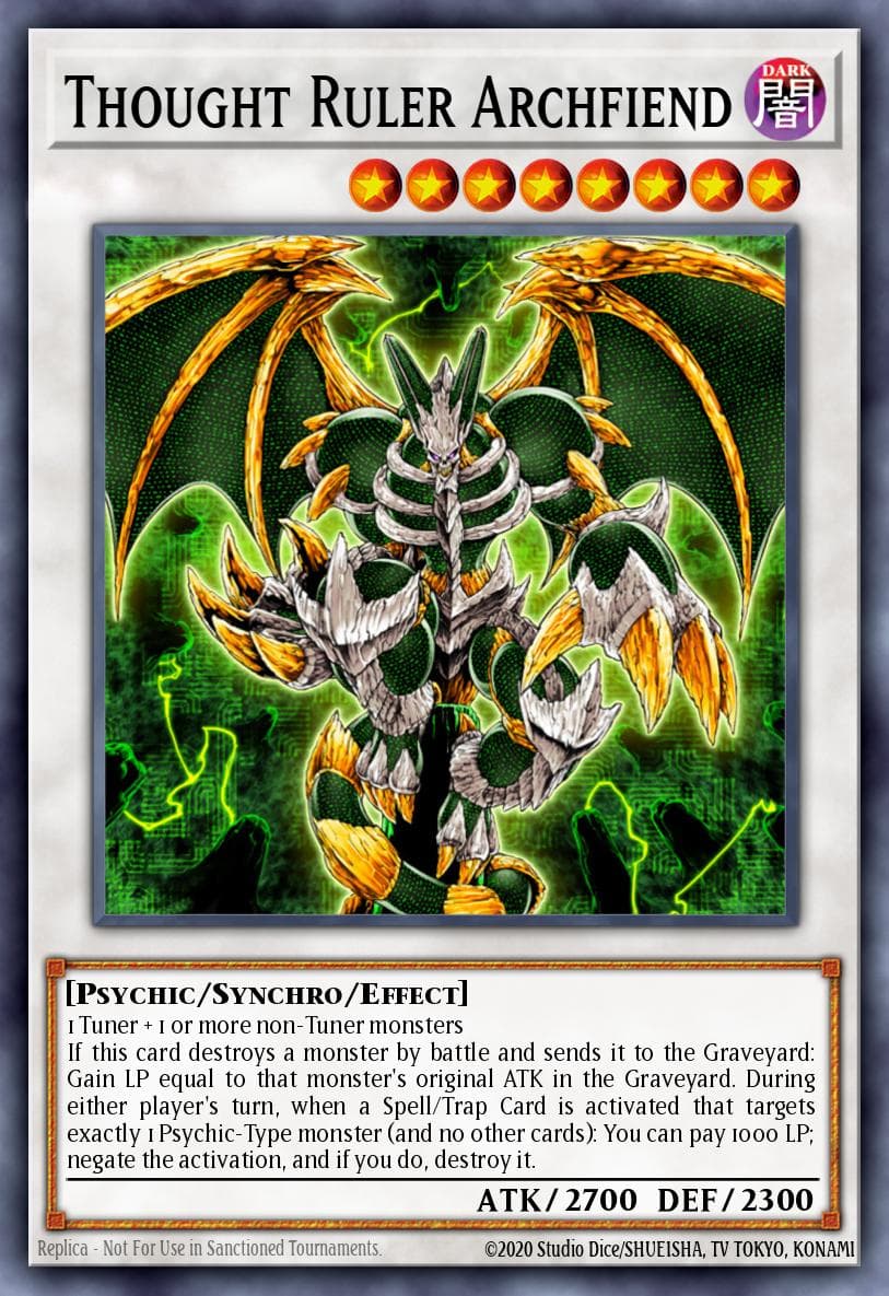 Thought Ruler Archfiend #DL11-EN014