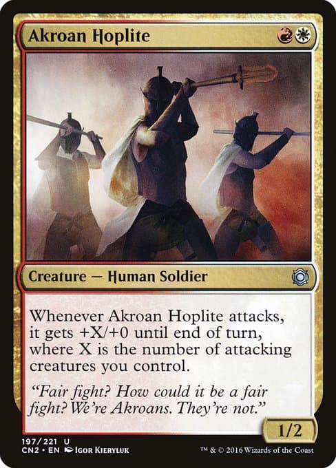 Akroan Hoplite 2013 Magic: The Gathering Theros