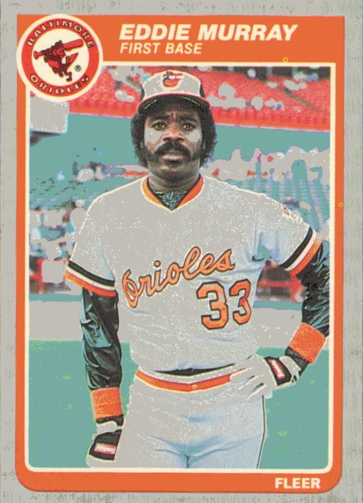 Eddie Murray 1985 fleer