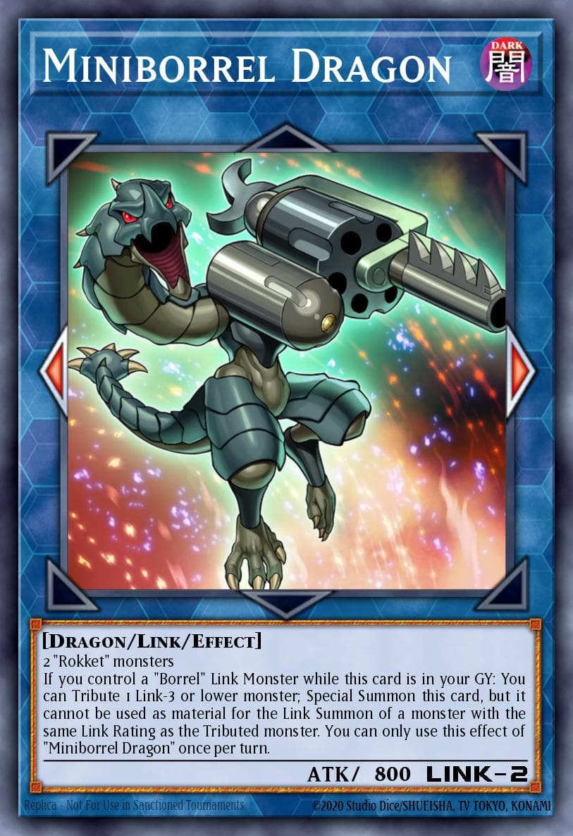Miniborrel Dragon 2018 Yu-Gi-Oh! Cybernetic Horizon