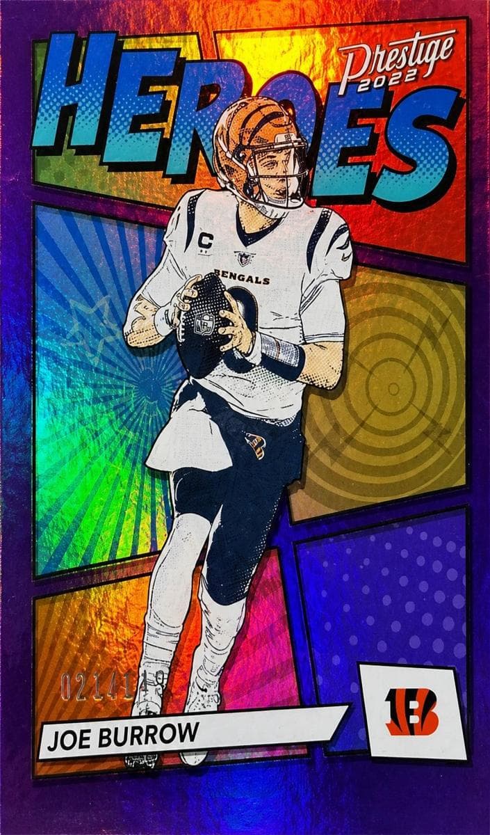 Joe Burrow 2022 panini Panini Prestige