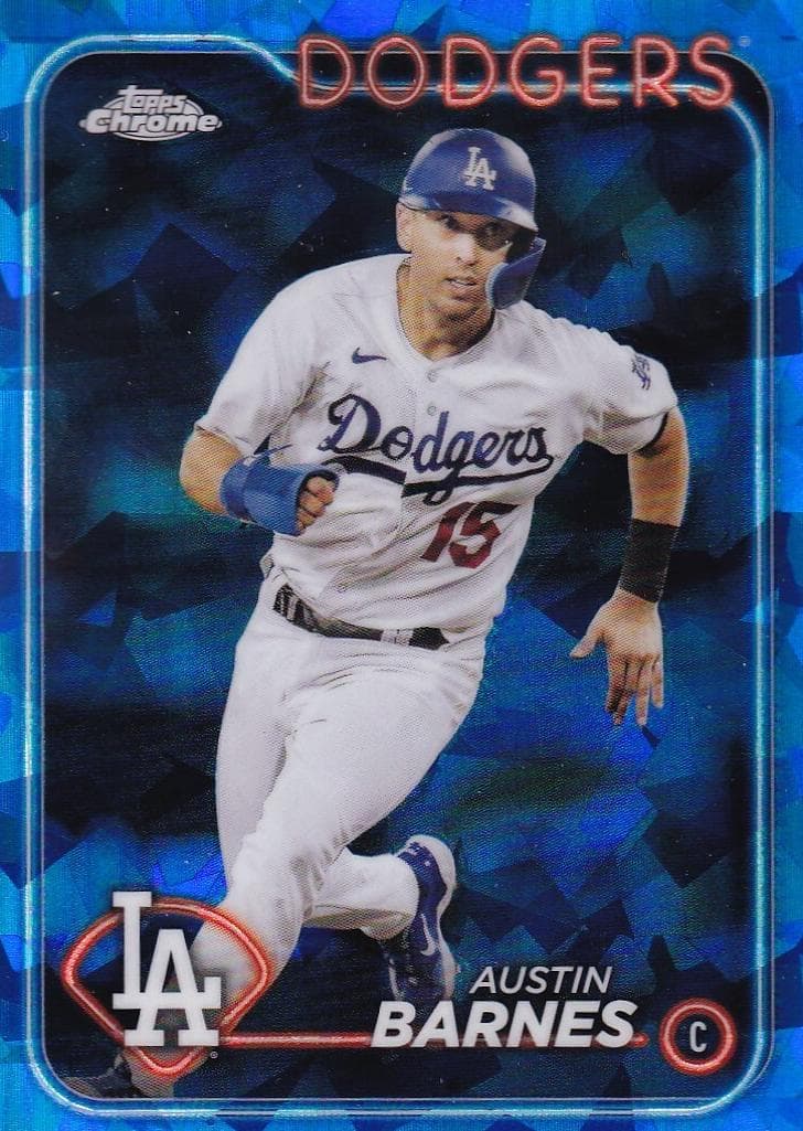 Austin Barnes trading card