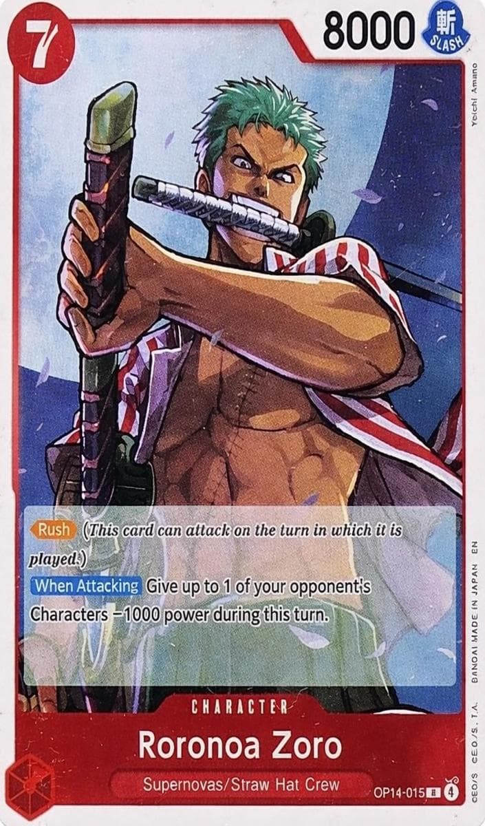 Roronoa Zoro #OP14-015