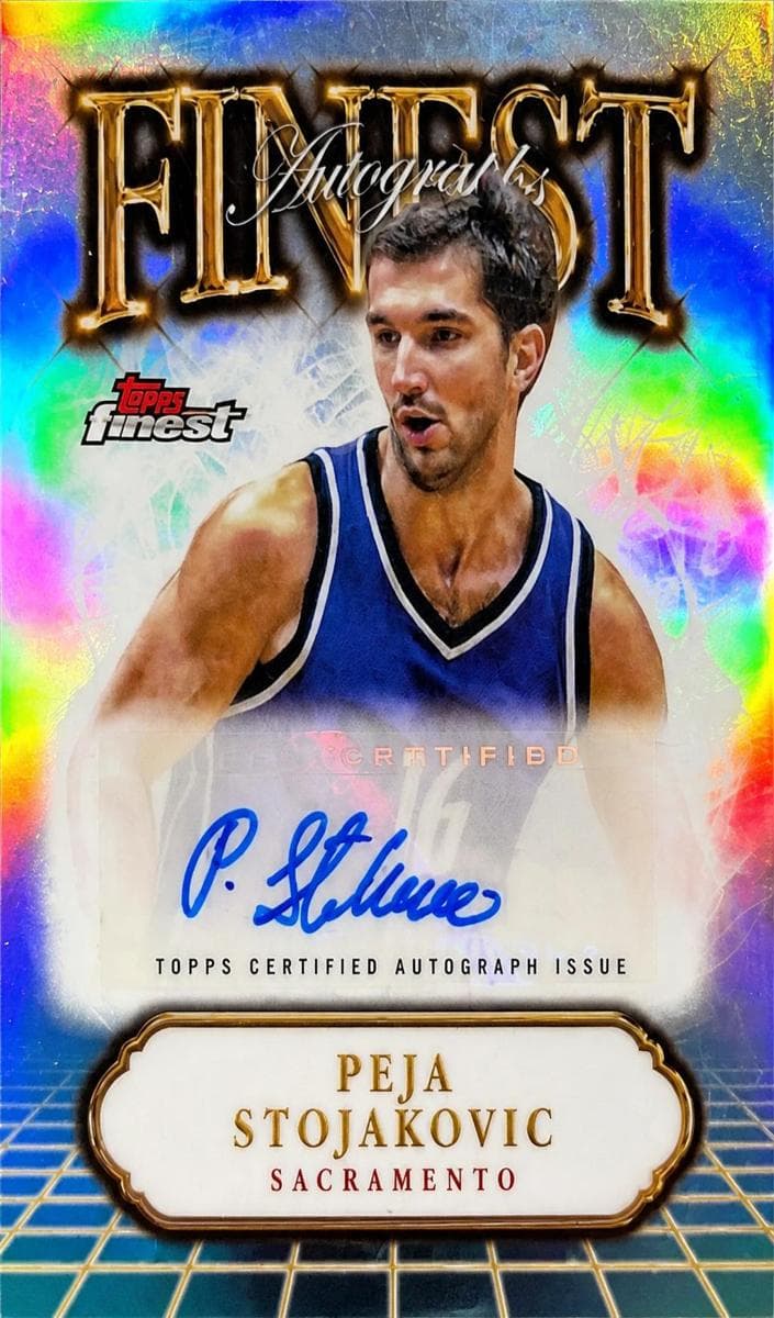 Peja Stojakovic 2024 unknown Finest