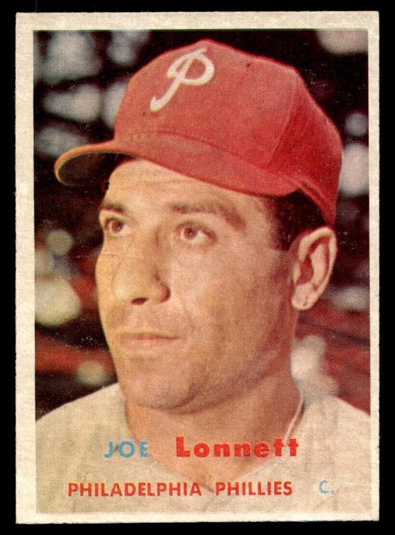Joe Lonnett 1957 topps Topps
