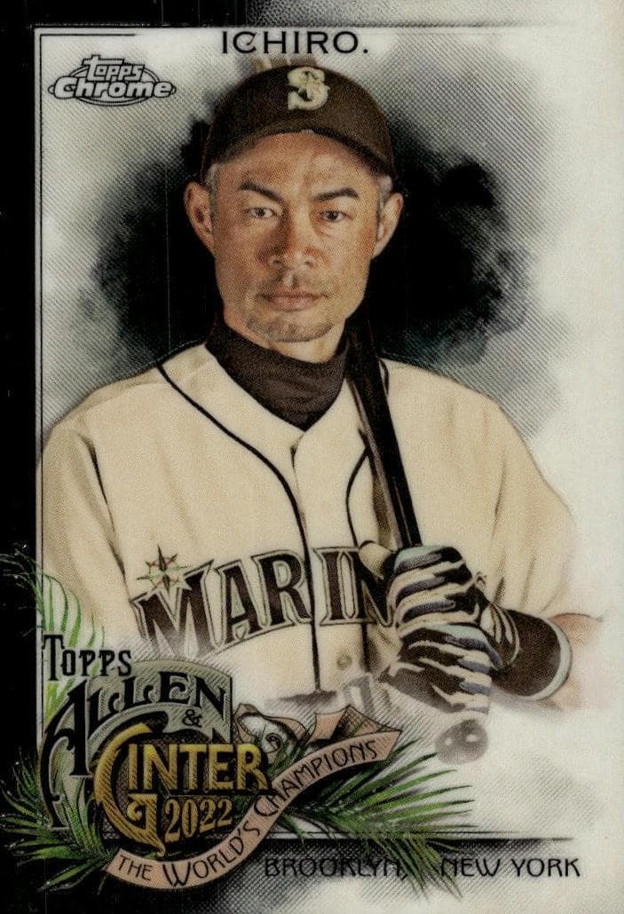 Ichiro 2022 topps Topps Allen & Ginter