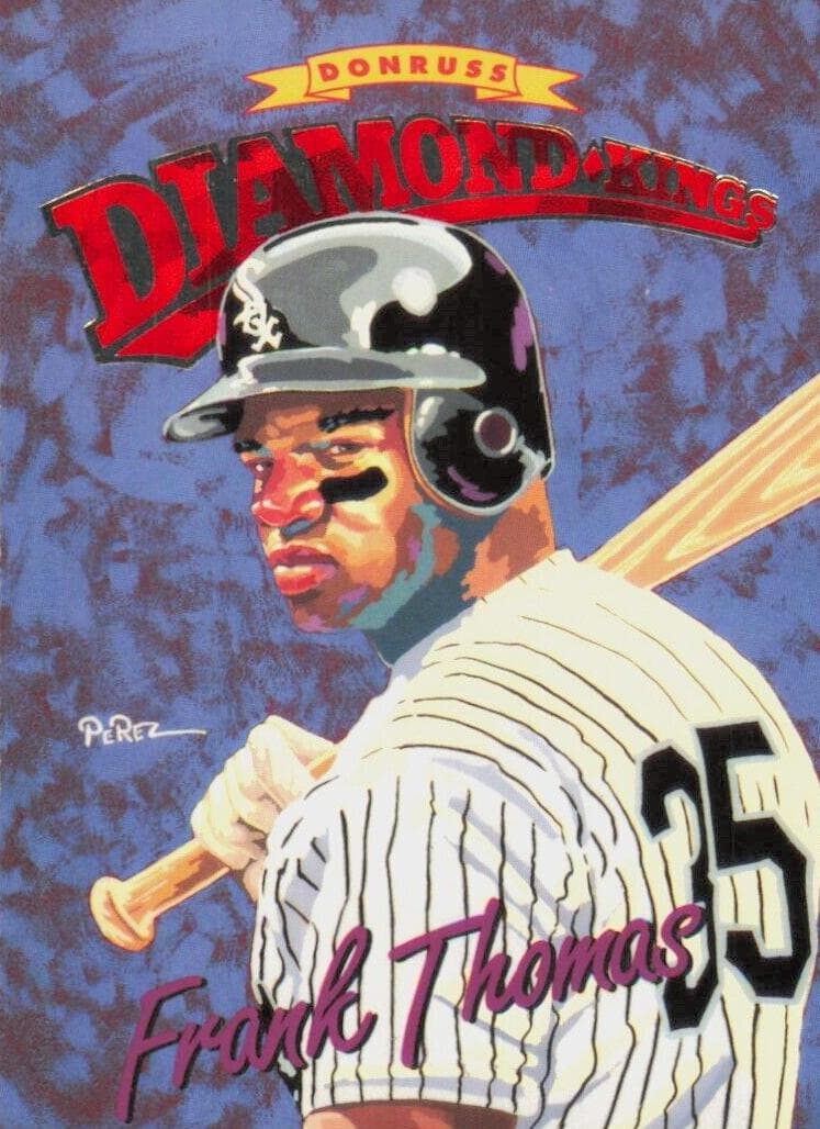 Frank Thomas 1994 panini Donruss