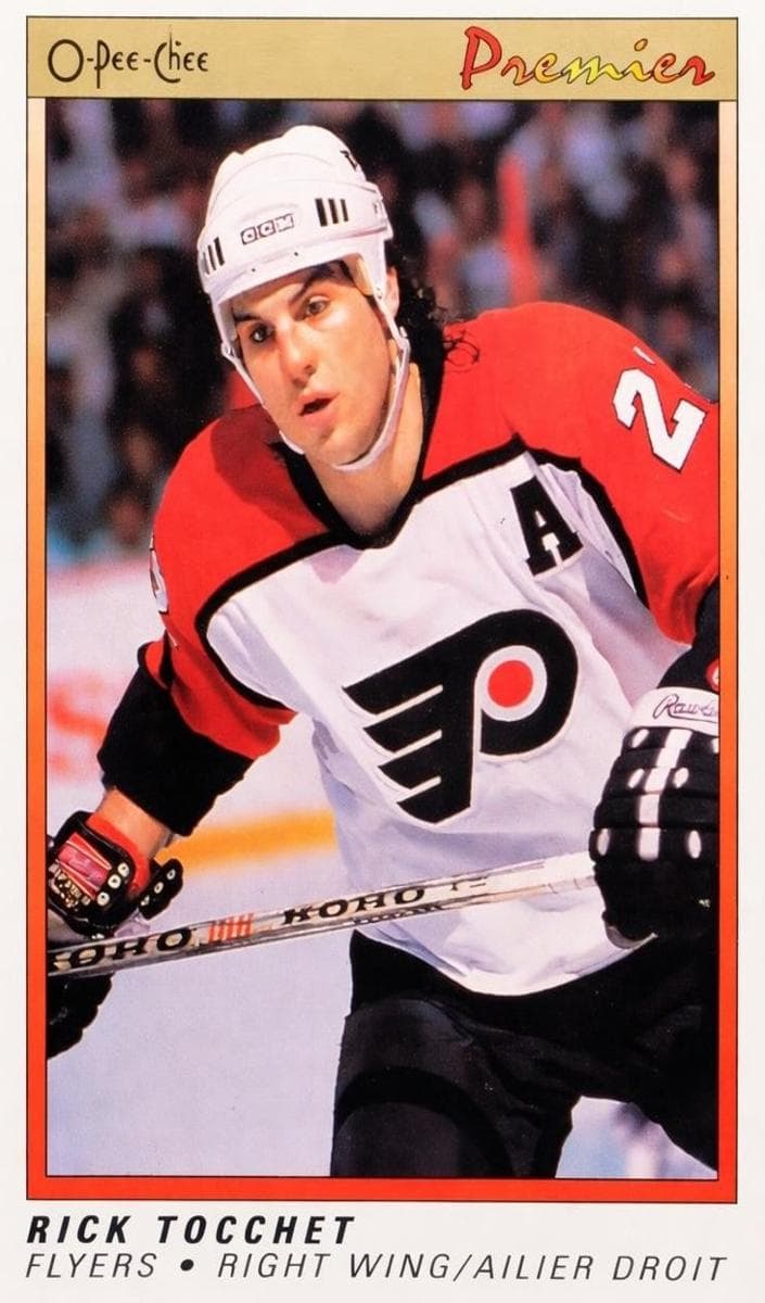 Rick Tocchet 1990 topps