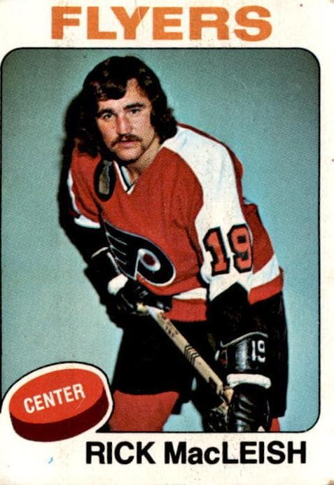 Rick MacLeish 1975 topps Topps