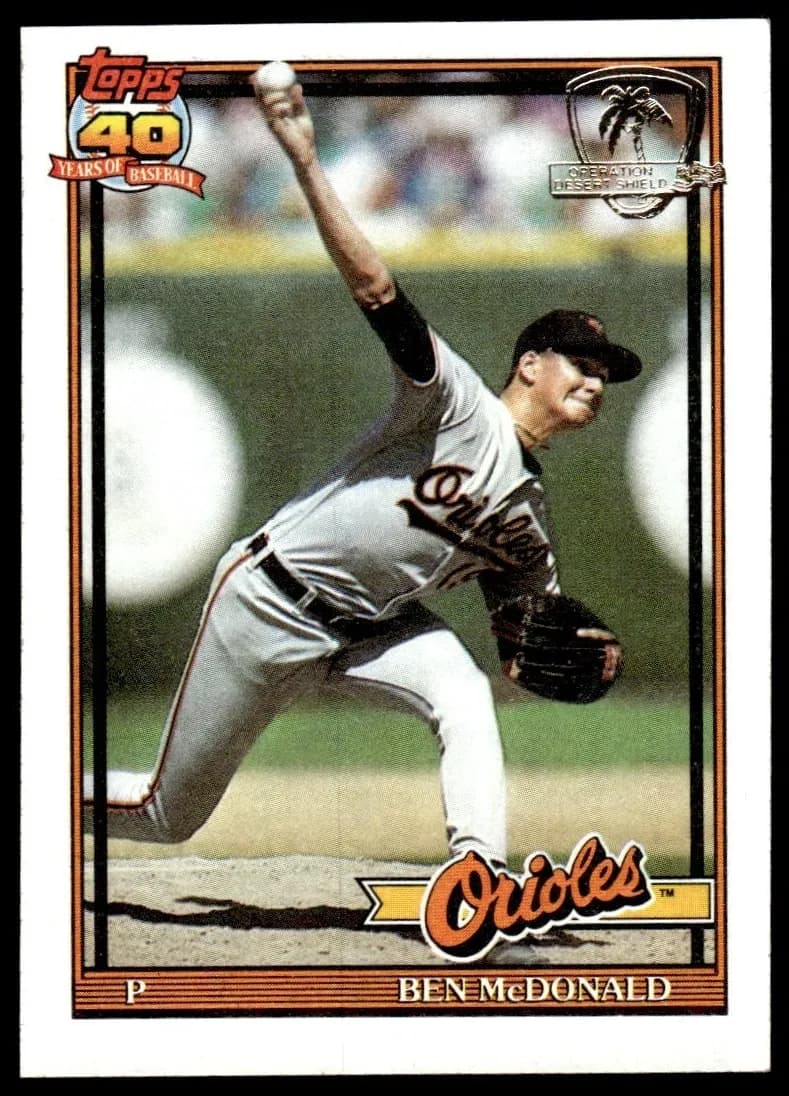 Ben McDonald 1991 topps Topps