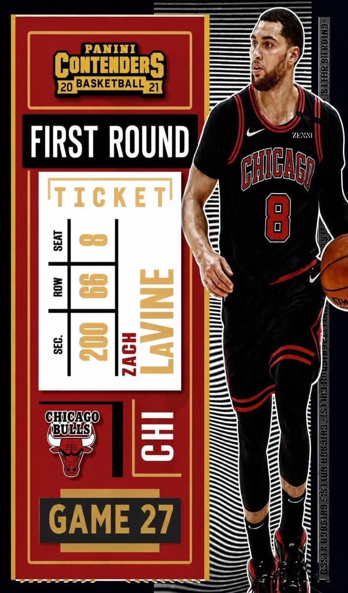 Zach LaVine 2020 panini Panini Contenders
