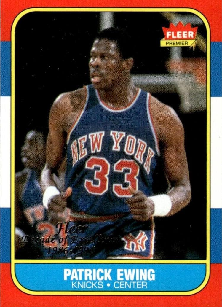Patrick Ewing 1996 fleer Fleer