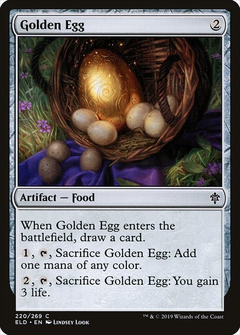 Golden Egg 2019 Magic: The Gathering Throne of Eldraine