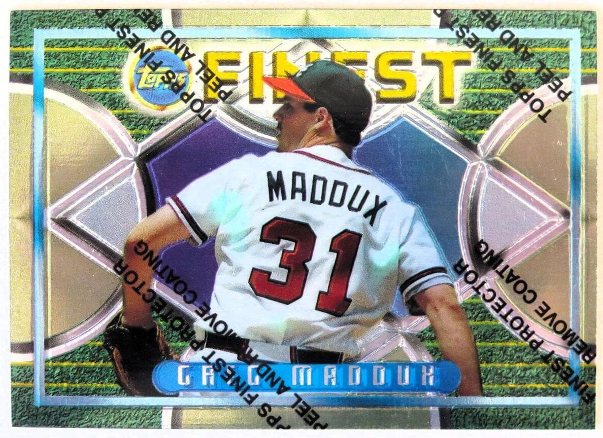 Greg Maddux 1995 unknown Finest