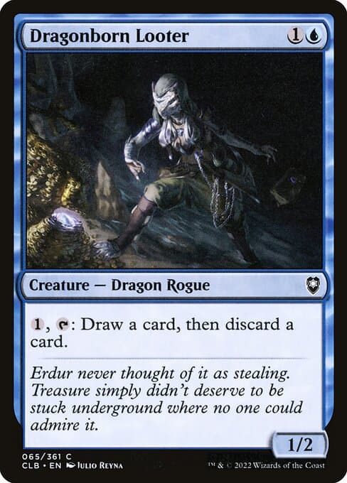 Dragonborn Looter 2022 Magic: The Gathering Commander Legends: Battle for Baldur's Gate