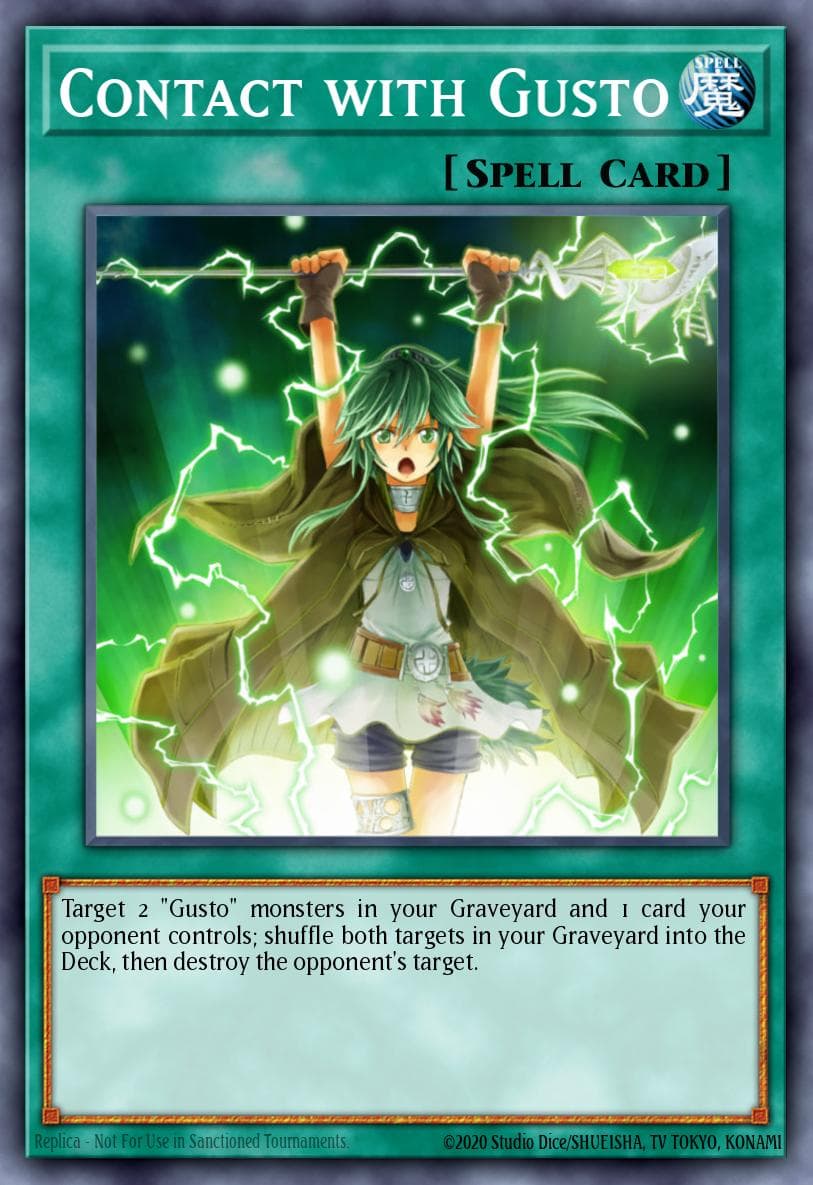 Contact with Gusto 2011 Yu-Gi-Oh! Duel Terminal 5