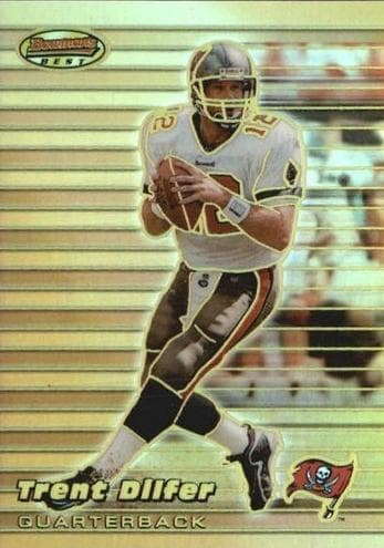 Trent Dilfer 1999 bowman Bowman's Best