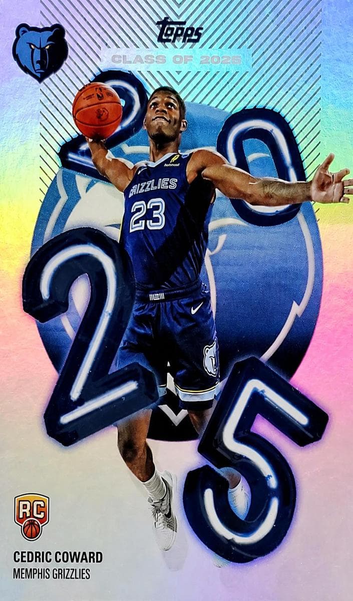 Cedric Coward 2025 topps Topps