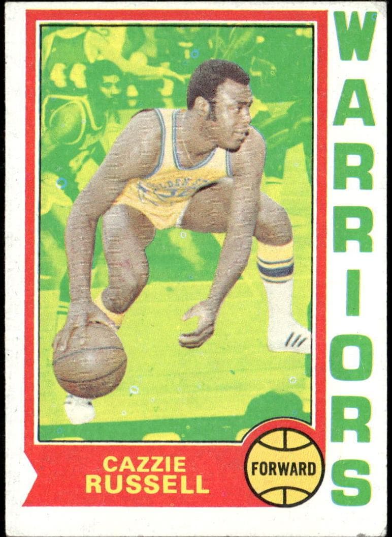 Cazzie Russell 1974 topps Topps