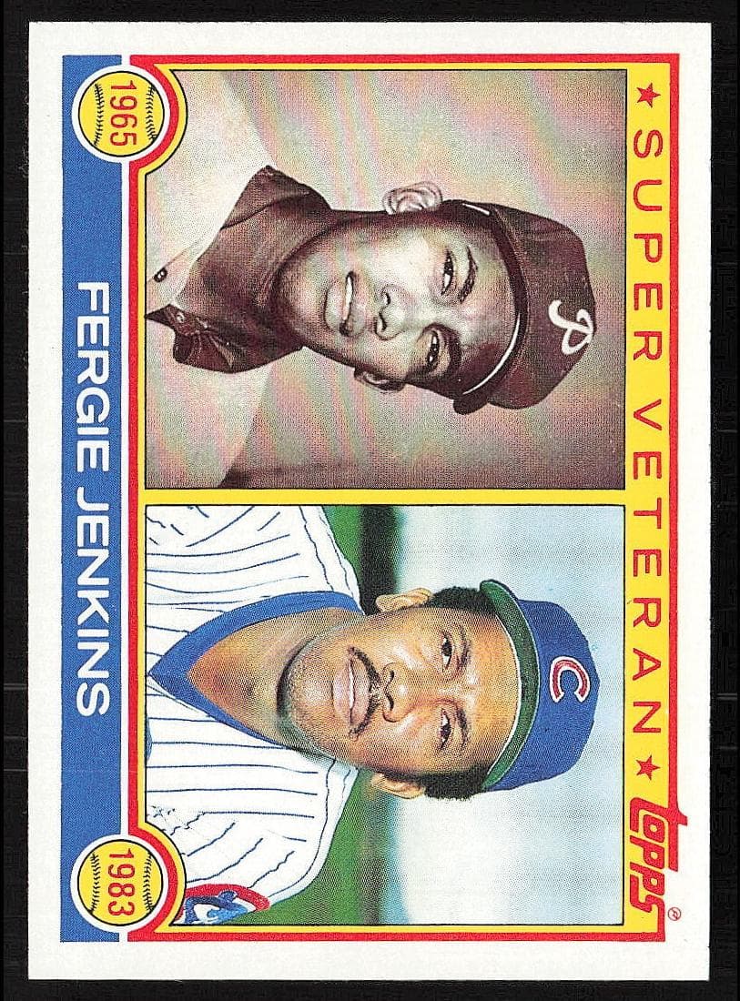 Fergie Jenkins 1983 topps Topps