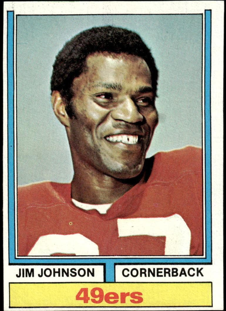 Jim Johnson 1974 topps Topps