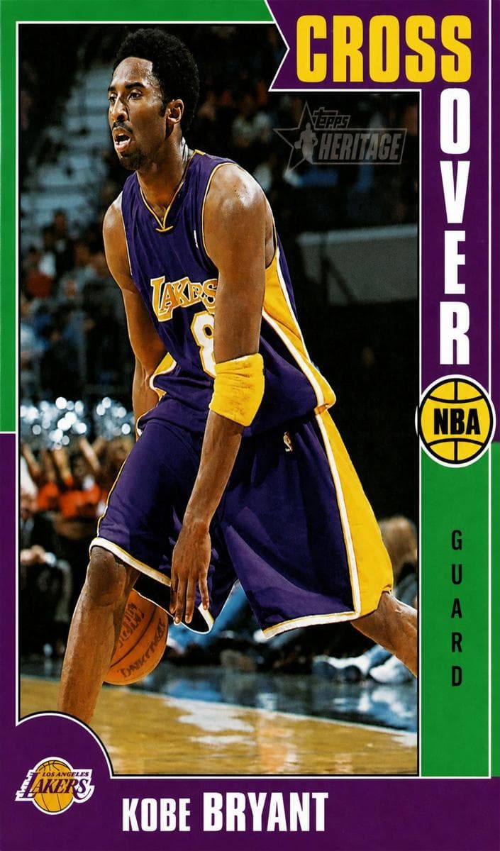 Kobe Bryant 2001 topps