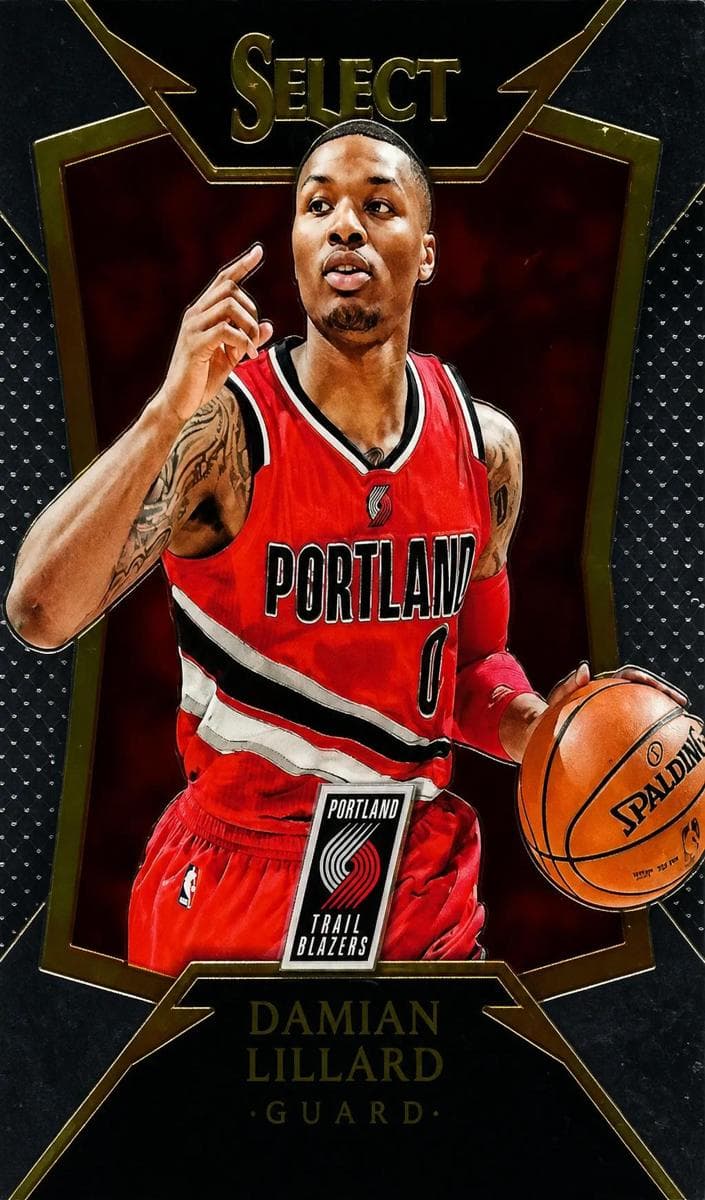 Damian Lillard 2014 panini Select
