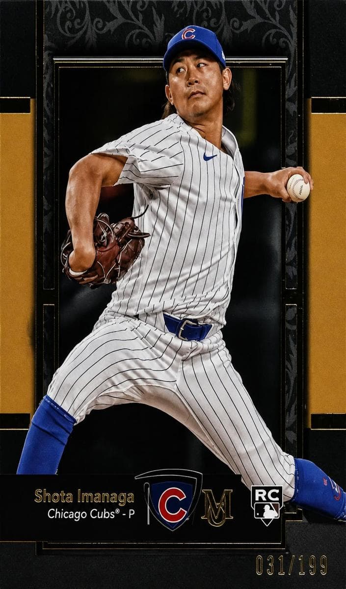 Shota Imanaga 2024 topps Topps Museum Collection