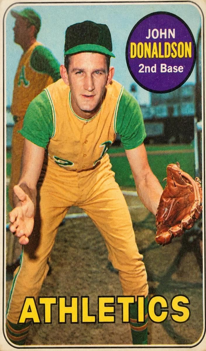 John Donaldson 1969 topps O-Pee-Chee