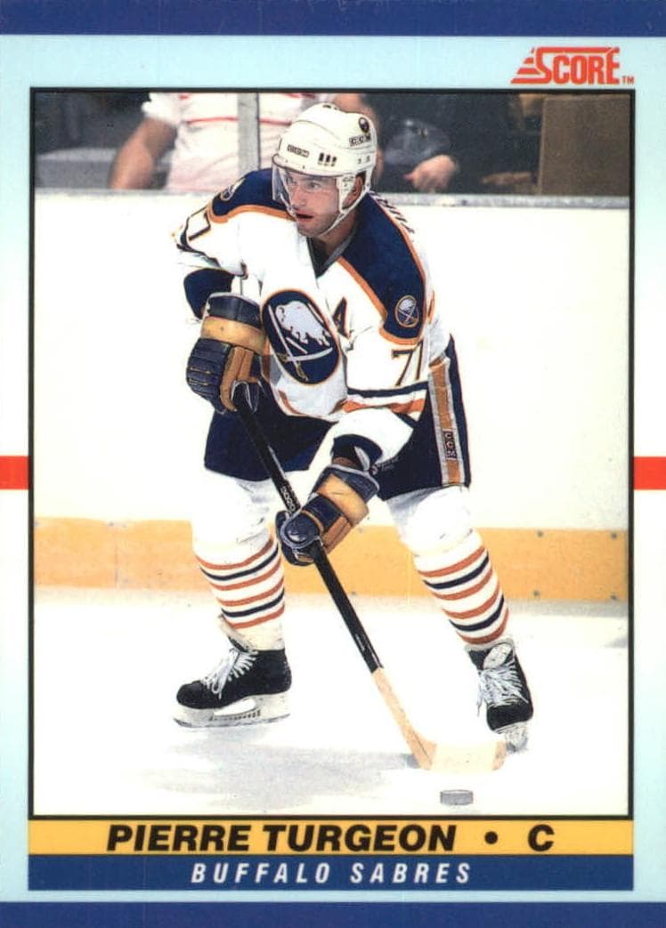 Pierre Turgeon 1990 score