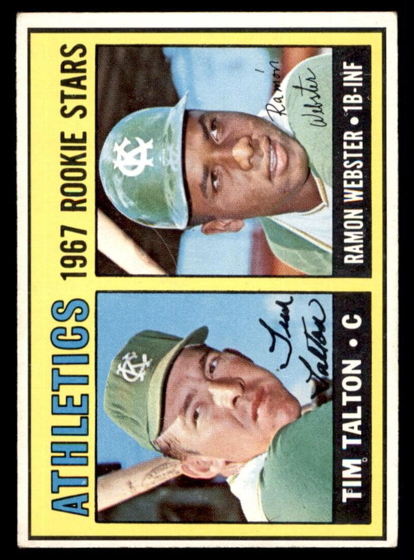 Athletics 1967 Rookie Stars (Tim Talton / Ramon Webster) #603