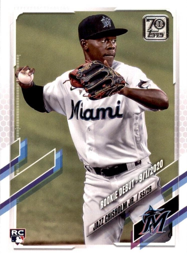 Jazz Chisholm Jr. 2021 topps Topps Update