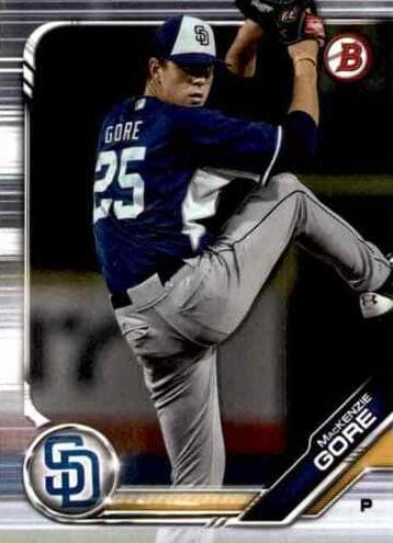 MacKenzie Gore 2019 bowman Bowman