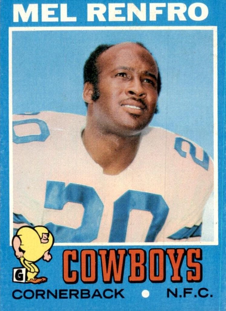 Mel Renfro 1971 topps Topps
