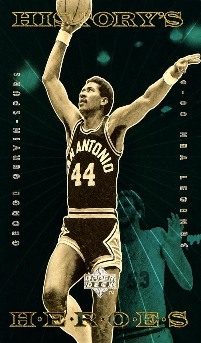 George Gervin 1999 upper-deck Legends