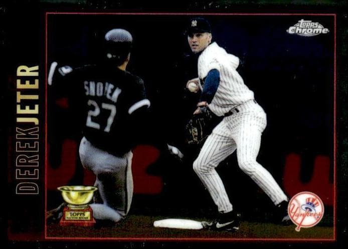 Derek Jeter 2017 topps Topps Chrome Update