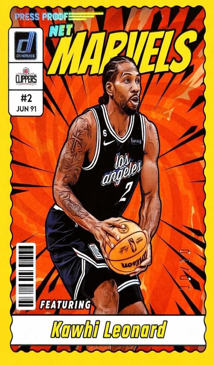 Kawhi Leonard 2023 panini Donruss